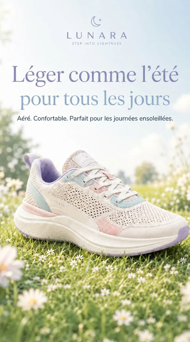 Français Lunara ad creative